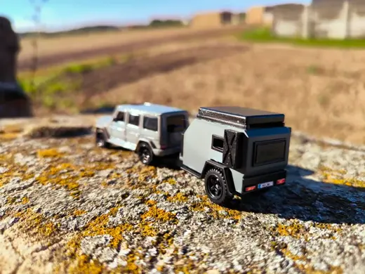 Off-road camper like Maturi - 1:64 scale
