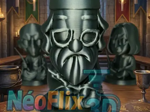 Dumbledore - chibi barbu – Le Gardien du Savoir