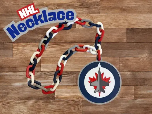 NHL Teams Chain Necklace - Winnipeg Jets