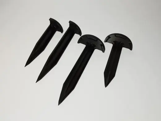 Strong garden stakes for netting
