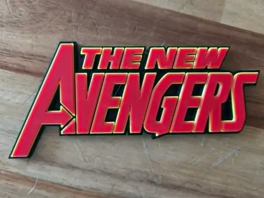 The New Avengers comic logo