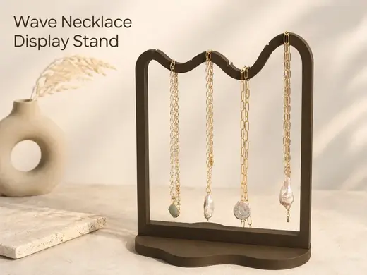 Wave Necklace Display Stand