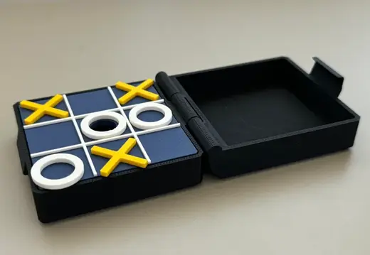 Tic Tac Toe - On the go! (Print-In-Place for box)