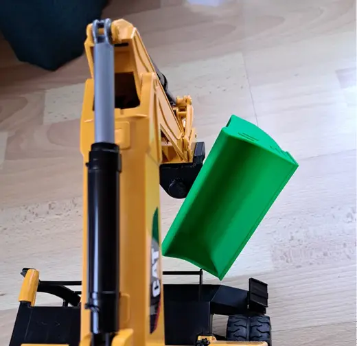 Schwenklöffel, passend für Bruder Bagger