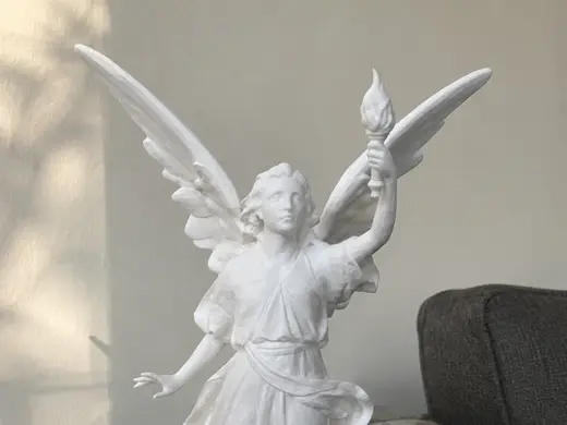 Statue with Torch