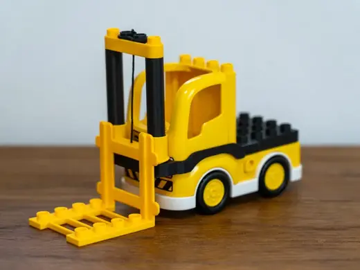 DUPLO Compatible Forklift Attachment Kit