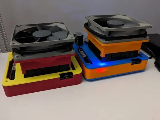 Odroid H3+ Fan mount