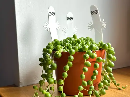 Moomin Hattifattener Plant Decoration Commercial