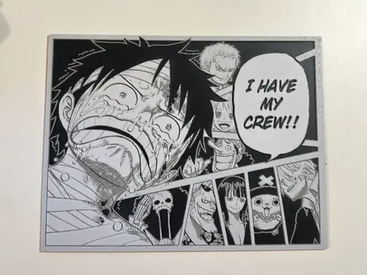 I HAVE MY CREW One Piece Manga Panel