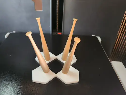 baseball bat bank stand