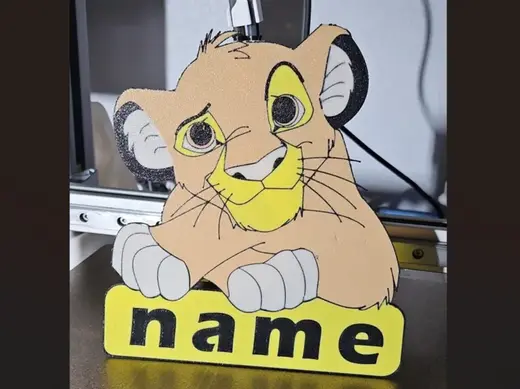Simba rey leon - tu nombre
