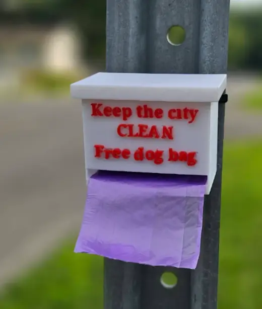 NO AMS Clean city Project-Free dog bags