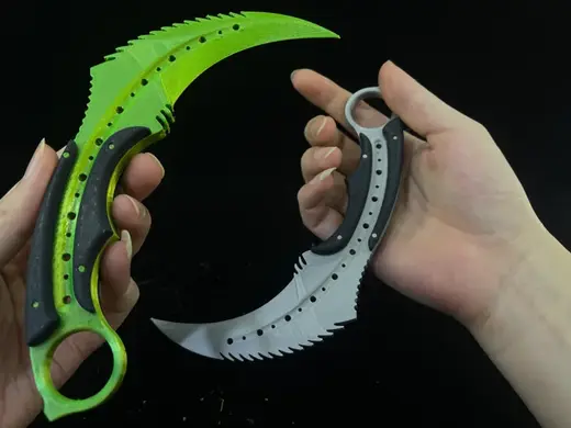 锯齿爪刀serrated Claw knife Karambit