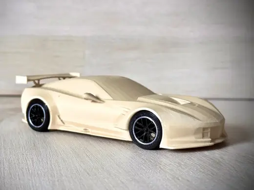 Chevy Corvette C7.R Martin Racing #2 Car model!