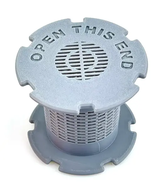 Filament Spool Weight/Desiccant Container for AMS