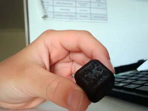 dice with tribal patters