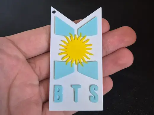 Llavero BTS Arirang World Tour Version ARGENTINA
