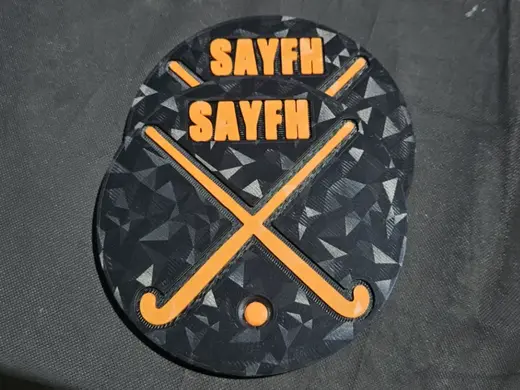 Field Hockey Stick Team Coaster