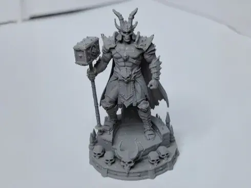 Mortal Kombat Shao Kahn Statue