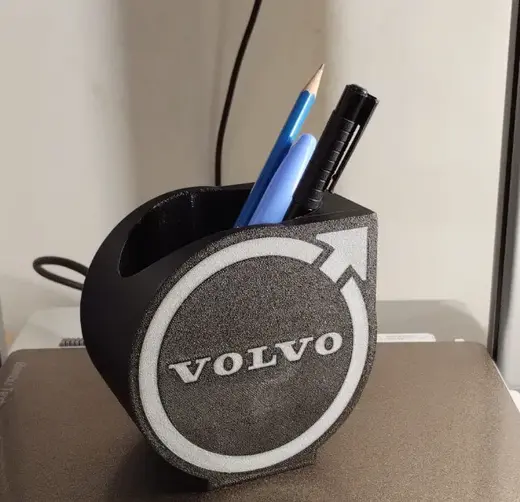 Volvo pencil holder