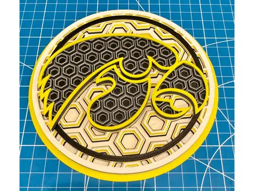 University of Iowa Hawkeyes Dimensional Mosaic