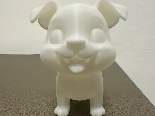 Cute smiling puppy