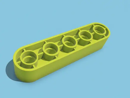 【不存在的乐高】Duplo 德宝 乐高大颗粒 兼容的5孔连杆