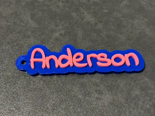 Keychain Anderson - Portachiavi Anderson