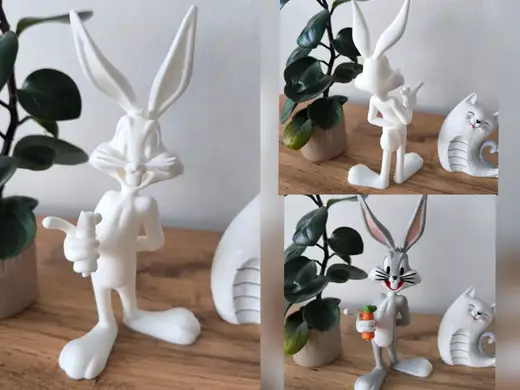 Bugs Bunny – Looney Tunes (Paintable Version)