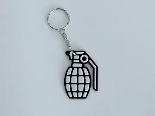 Grenade Keychain