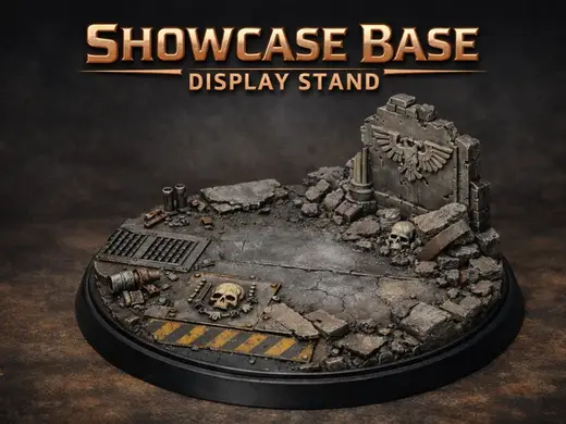 SHOWCASE BASE DISPLAY STAND PER MINIATURE