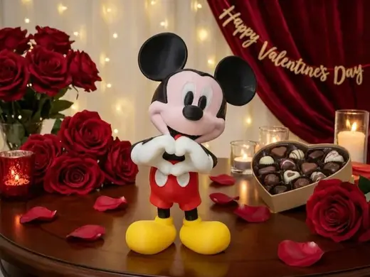 Mickey Mouse for Valentine's Day