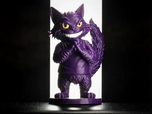 Cheshire Cat: Scheming Pose Figurine