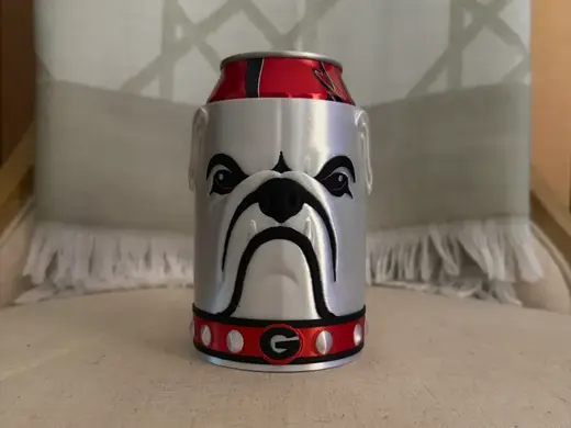UGA Bulldogs Koozie