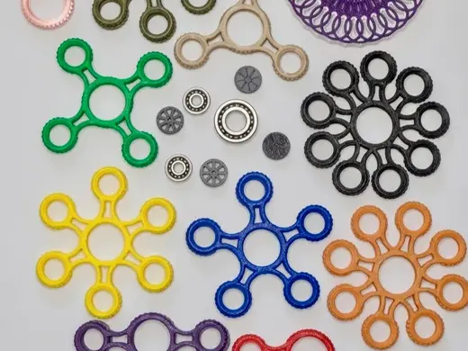 Fidget Spinner Collection Plastic Bearing 6003