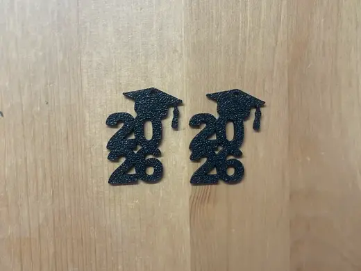 2026 Graduation Earrings