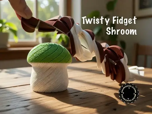 Twisty Fidget Mushroom