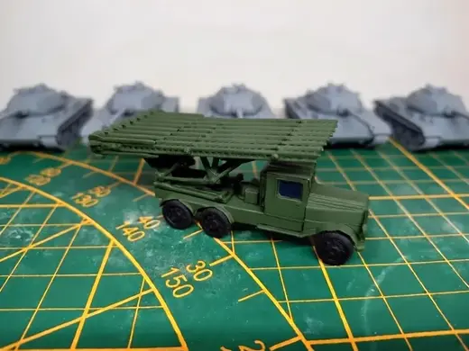 BM-13 Katyusha multiple rocket launcher