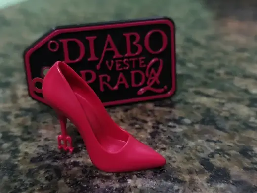 Chaveiro Sapato scarpian o Diabo veste Prada