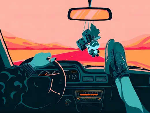 叠色画-旅行