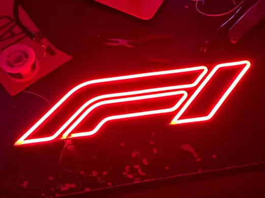 Formula 1 Logo Neon sign