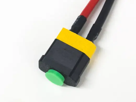 XT90 RC Battery connector cap + charge indicator