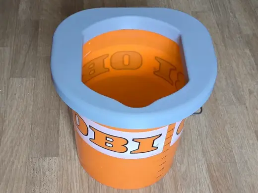 Notfall Toilettensitz für Eimer