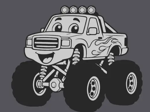Happy Monster Truck Clicker