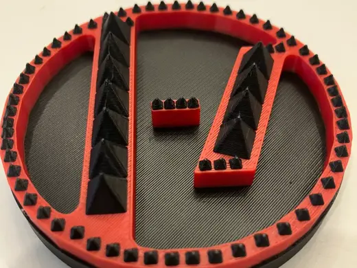 Spiked Twenty one pilots logo