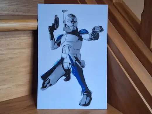Commander Wolffe Wall Art