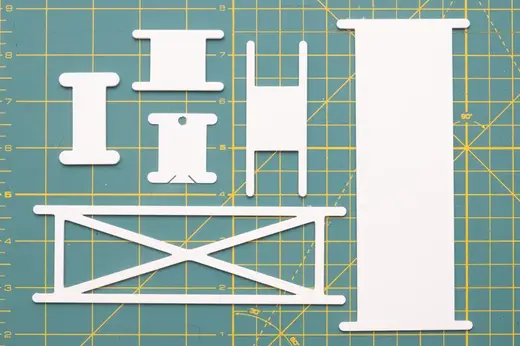 Parametric Bobbins for Embroidery Floss (or yarn, or elastic, or...)