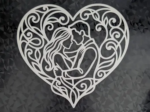 Filigree Heart Art