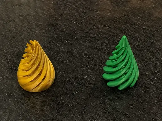2 cones sensoriais (imprime 1 de cada vez) com AMS