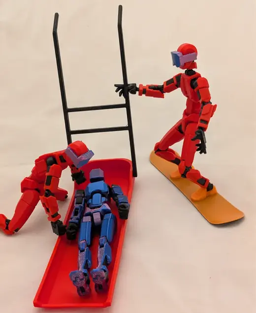 Ski Patrol Sled for Dummy 13
